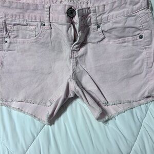 American Eagle Outfitters Light Pink Jean Shorts
